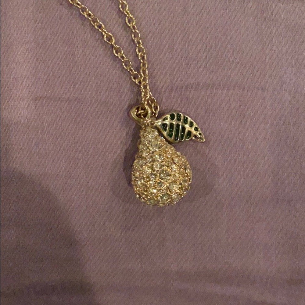 MARC Jacobs Rose Gold Pear Pendant